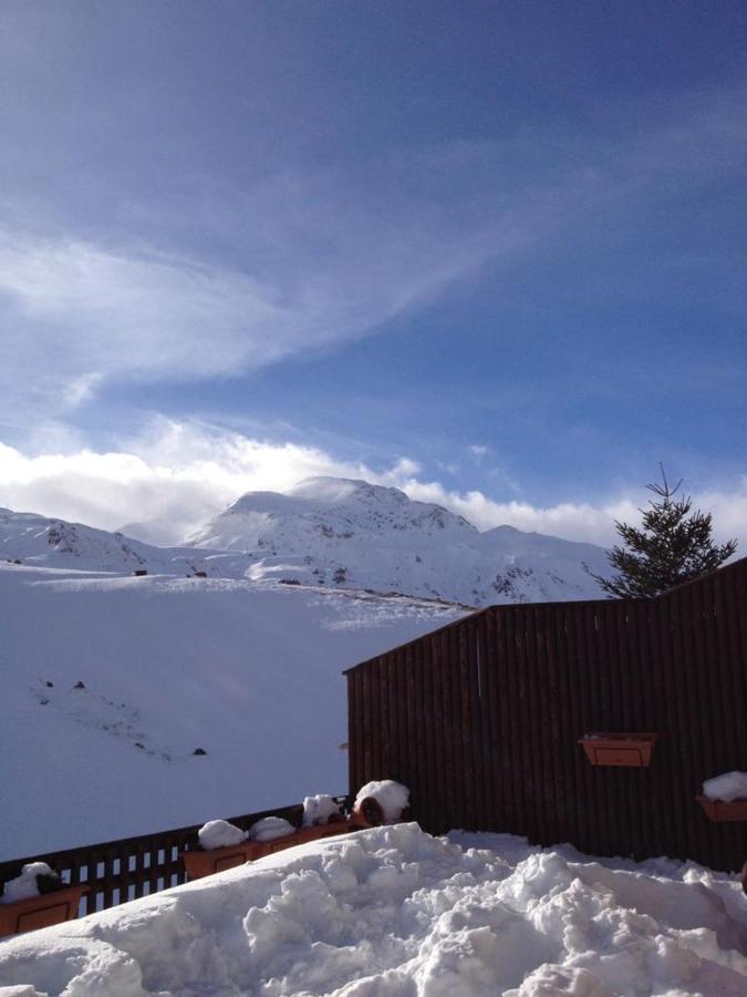 Bajo Con Terraza Y Vistas A Las Montana En Formigal Bagian luar foto